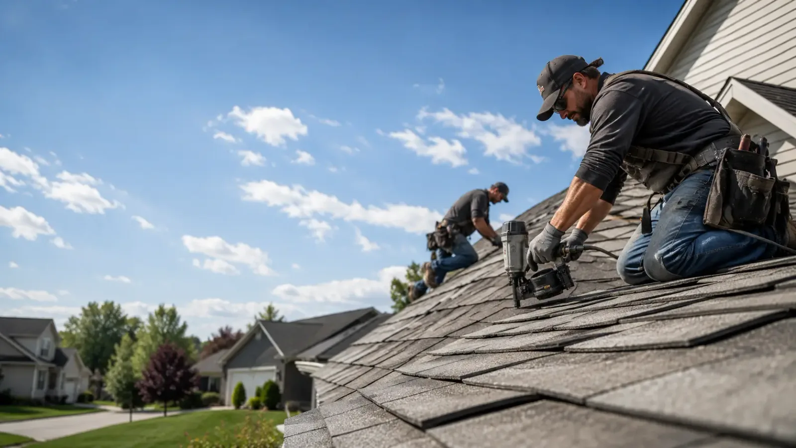 Storm Damage Roof Repair in Aledo, IL near me